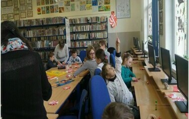 Pierwszaki w Bibliotece 6