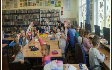 Pierwszaki w Bibliotece 42