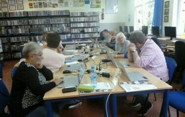 Kurs komputerowy w Bibliotece 6