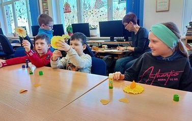 Warsztaty świąteczne z klasą IIa i IIb 6