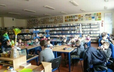 Warsztaty świąteczne w bibliotece 28