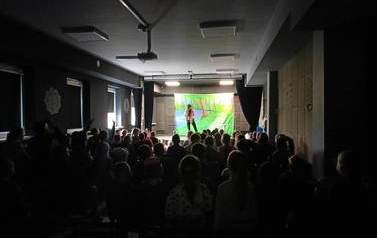 Teatrzyk Maska z Krakowa ze spektaklem Misio Tulisio. 2