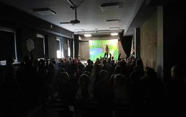 Teatrzyk Maska z Krakowa ze spektaklem Misio Tulisio. 5