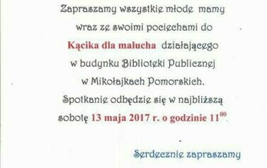 Spotkanie Kąciku Malucha 13