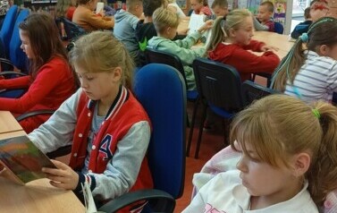 Og&oacute;lnopolski Dzień Głośnego Czytania z klasami III 2024 9
