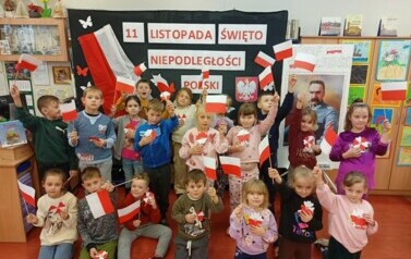 11 listopada Święto Niepodległości Polski z klasami I 2024 29