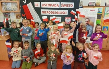11 listopada Święto Niepodległości Polski z klasami I 2024 30