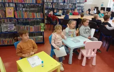 Świąteczne zajęcia w naszej bibliotece! 2024 2