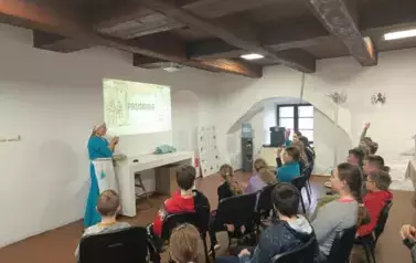 Wycieczkę do zamku w Sztumie.  46