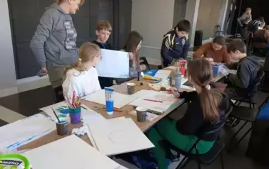 Pierwszy tydzień ferii w naszym centrum kultury 6