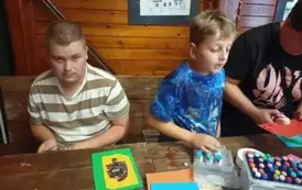 Tworzenia kartek metodą Iris folding 15