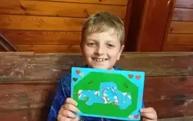 Tworzenia kartek metodą Iris folding 19