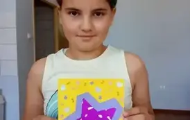 Tworzenia kartek metodą Iris folding 51