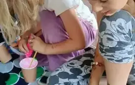 Tworzenie babeczek, malowanie imion, tworzenie bransoletek 24