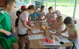 Tworzenie babeczek, malowanie imion, tworzenie bransoletek 58