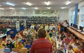 Magiczne spotkanie z Anną Czerwińską-Rydel w naszej bibliotece!  9