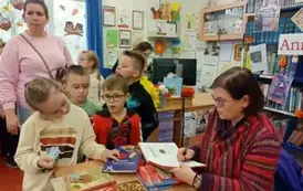 Magiczne spotkanie z Anną Czerwińską-Rydel w naszej bibliotece!  43