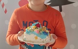 Ferie zimowe - przygotowanie przepysznych  i przepięknych torcik&oacute;w 20