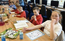 Śmiechu warte &ndash; pełne radości spotkanie DKK dla dzieci w naszej bibliotece!  5