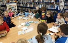 Tydzień Bibliotek pełen uśmiech&oacute;w i niezwykłych gości ,,Myszki,, i ,,Motylki,, 22