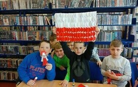 Lekcja biblioteczna i warsztaty plastyczne z klasą II a i II b  40