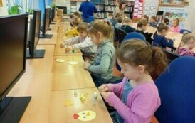 Warsztaty wielkanocne z dziećmi z Przedszkola Samorządowego 35