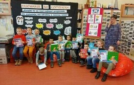 Nowi czytelnicy w bibliotece 10