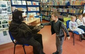 Wizyta Motyli i Lisk&oacute;w w naszej bibliotece 4