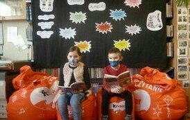 Wsp&oacute;lne czytanie i warsztaty plastyczne z klasą II 3