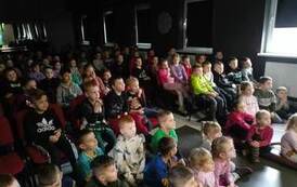 Teatrzyk Maska z Krakowa ze spektaklem Misio Tulisio. 7
