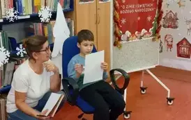 Świąteczne zajęcia w naszej bibliotece! 2024 3