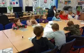 Świąteczne zajęcia w naszej bibliotece! 2024 7