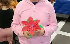 Zajęcia dla dzieci z wykonywania ozd&oacute;b świątecznych. 14