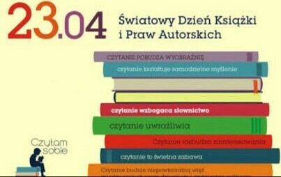 Zdjęcie do Światowy Dzień Ksiązki i Praw Autorskich