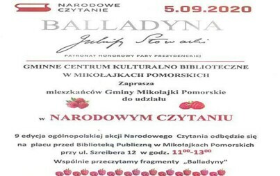 Zdjęcie do Narodowe czytanie