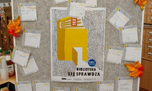 Zdjęcie do NOC BIBLIOTEK 2026 &ndash; &bdquo;BIBLIOTEKA (SIĘ) SPRAWDZA!&rdquo;